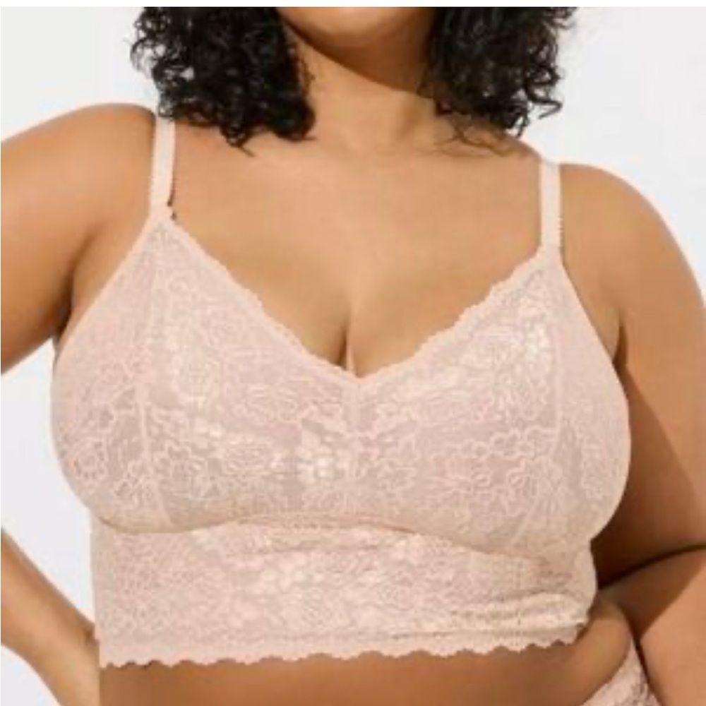 Lily of France Lace Bralette in Cream
